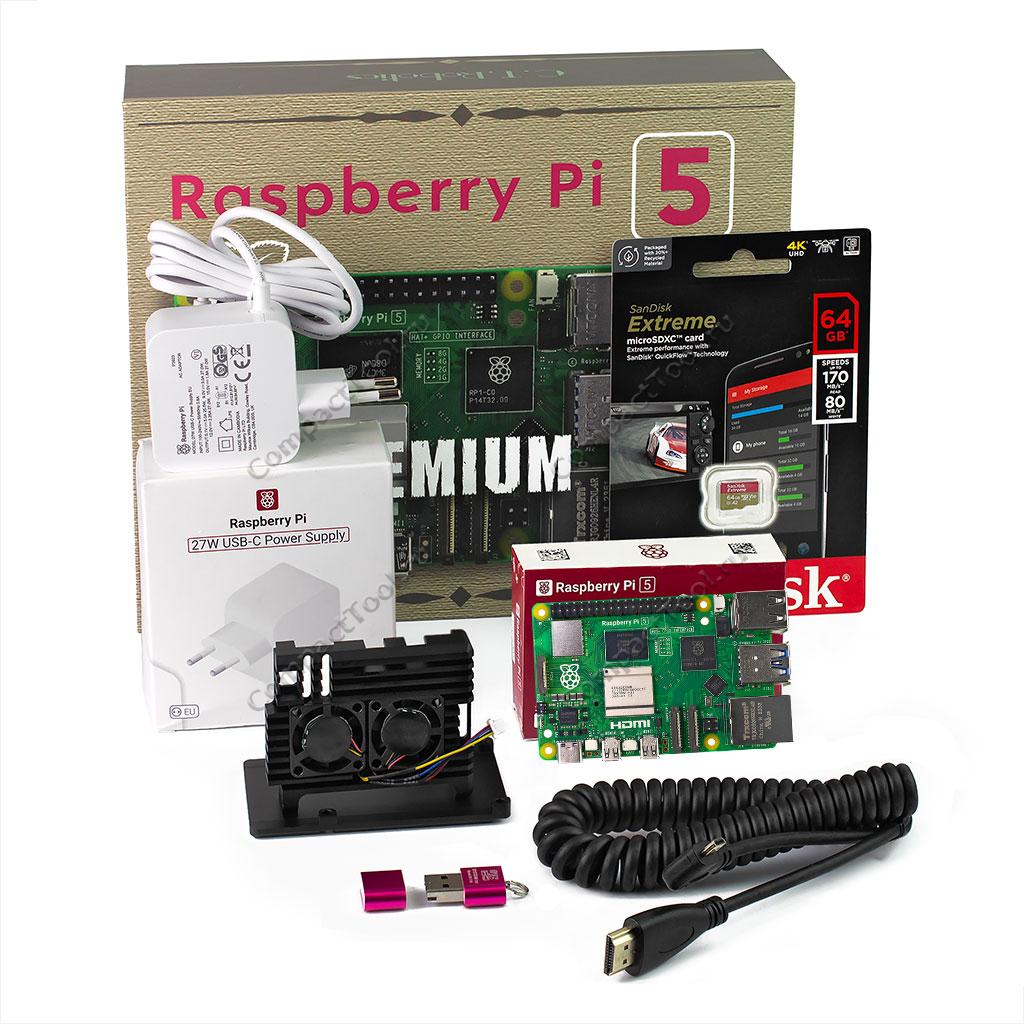 Набор Raspberry Pi 5 - Premium Kit (8GB)