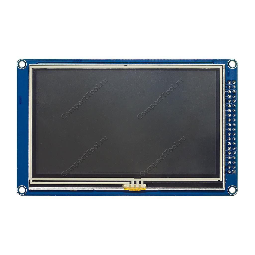 Дисплей сенсорный 480х272 TFT LCD с графическим контроллером SSD1963