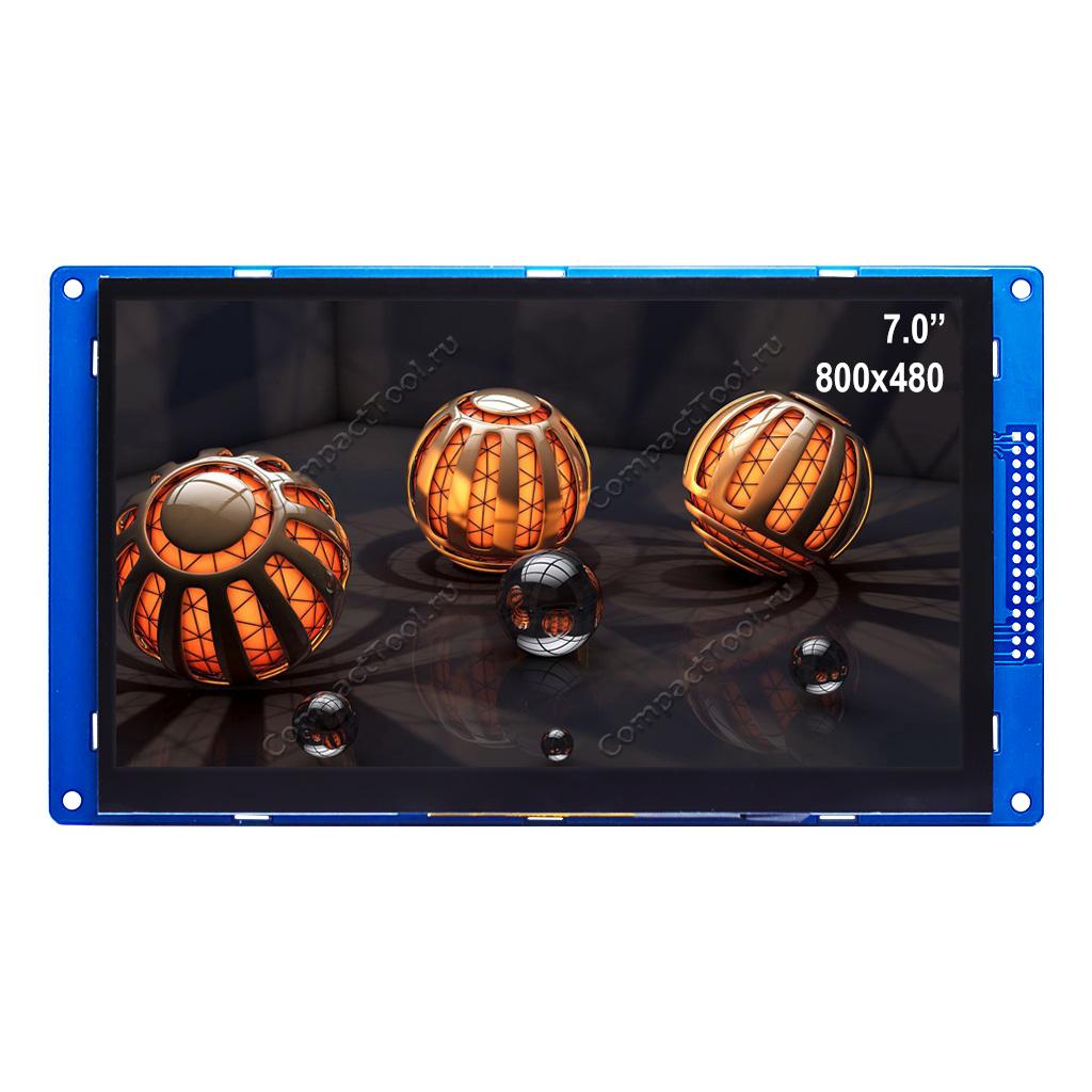 Дисплей сенсорный 7.0" 800*480 TFT LCD MCU 8080+I2C WKS70WV024-WCT