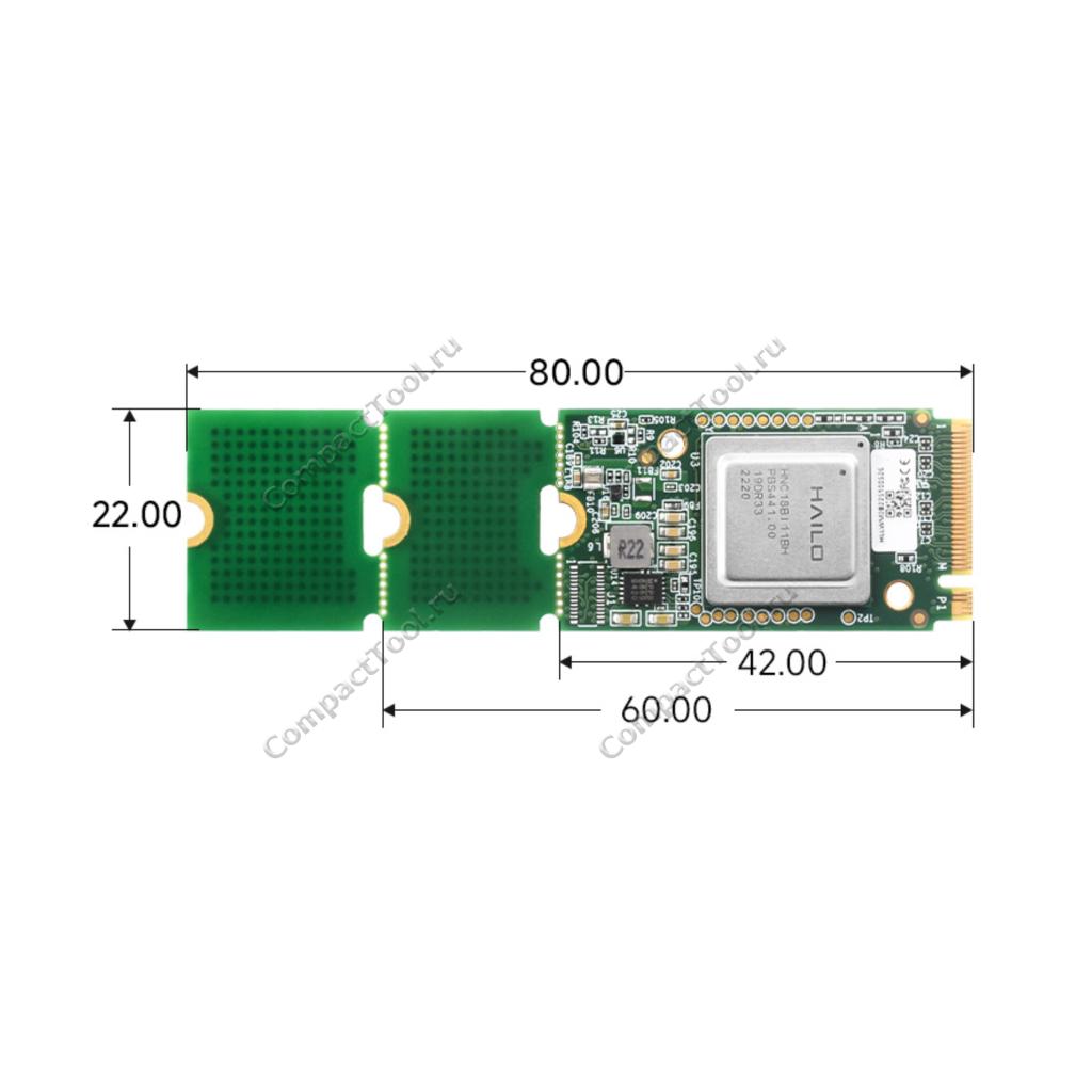 Hailo-8-Acce-A - AI-расширение для Raspberry 5