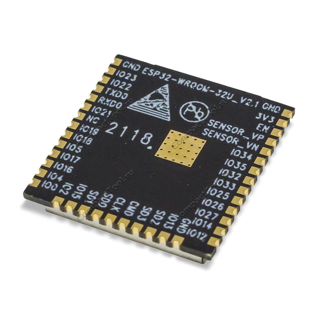 ESP32-WROOM-32U 4MB (32Mbit) SMD чип-контроллер