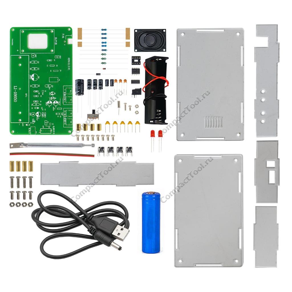 Конструктор собери сам FM-радиоприемник портативный 65-108МГц