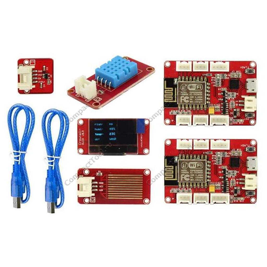 Elecrow Crowtail ESP8266 IOT Погодная станция