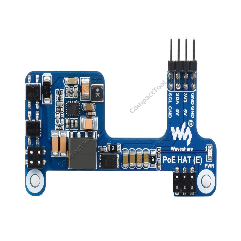 Плата расширения Raspberry Pi PoE HAT (E) Waveshare