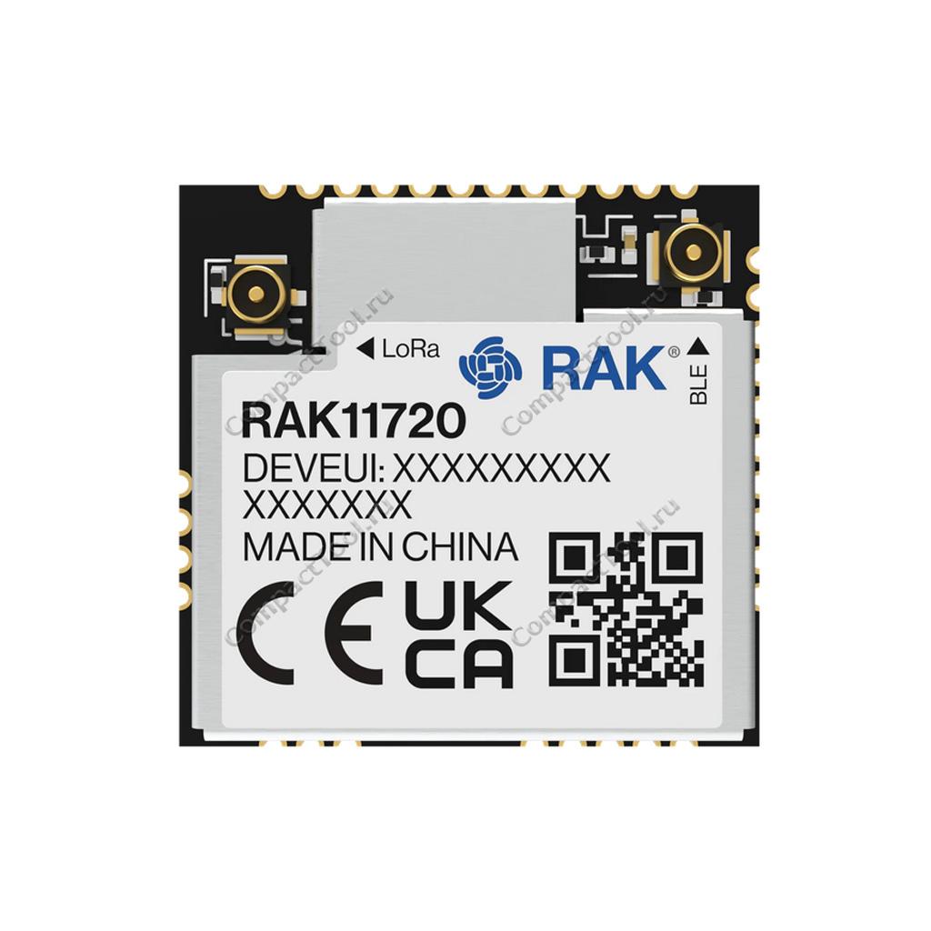 RAK11720-8-SM-I WisDuo SMD Чип-модуль LoRa+Bluetooth iPEX EU868RU864IN865