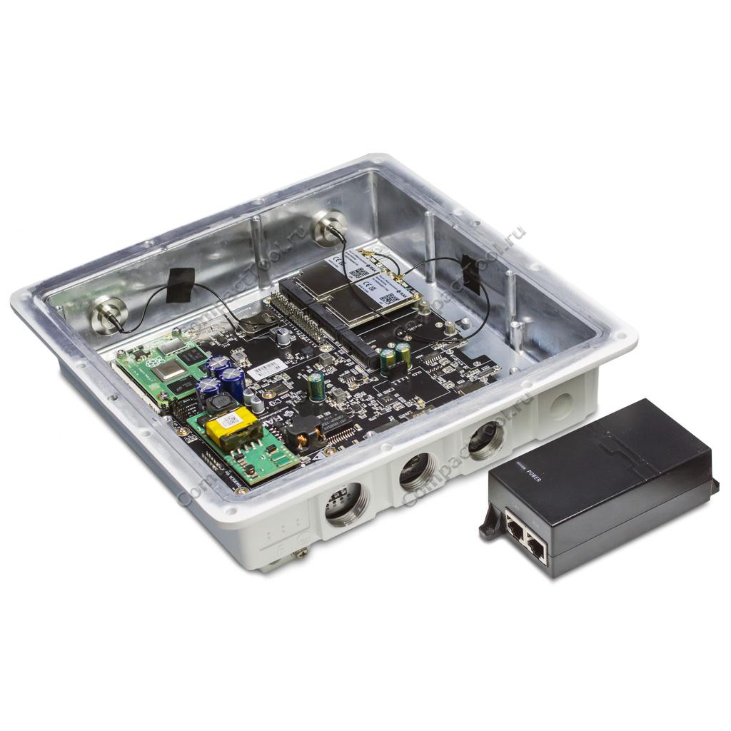 RAK7391 Несущая плата Compute Module 4 в комплектации уличного 16-канального шлюза LoRaWAN EU868/IN865/RU864