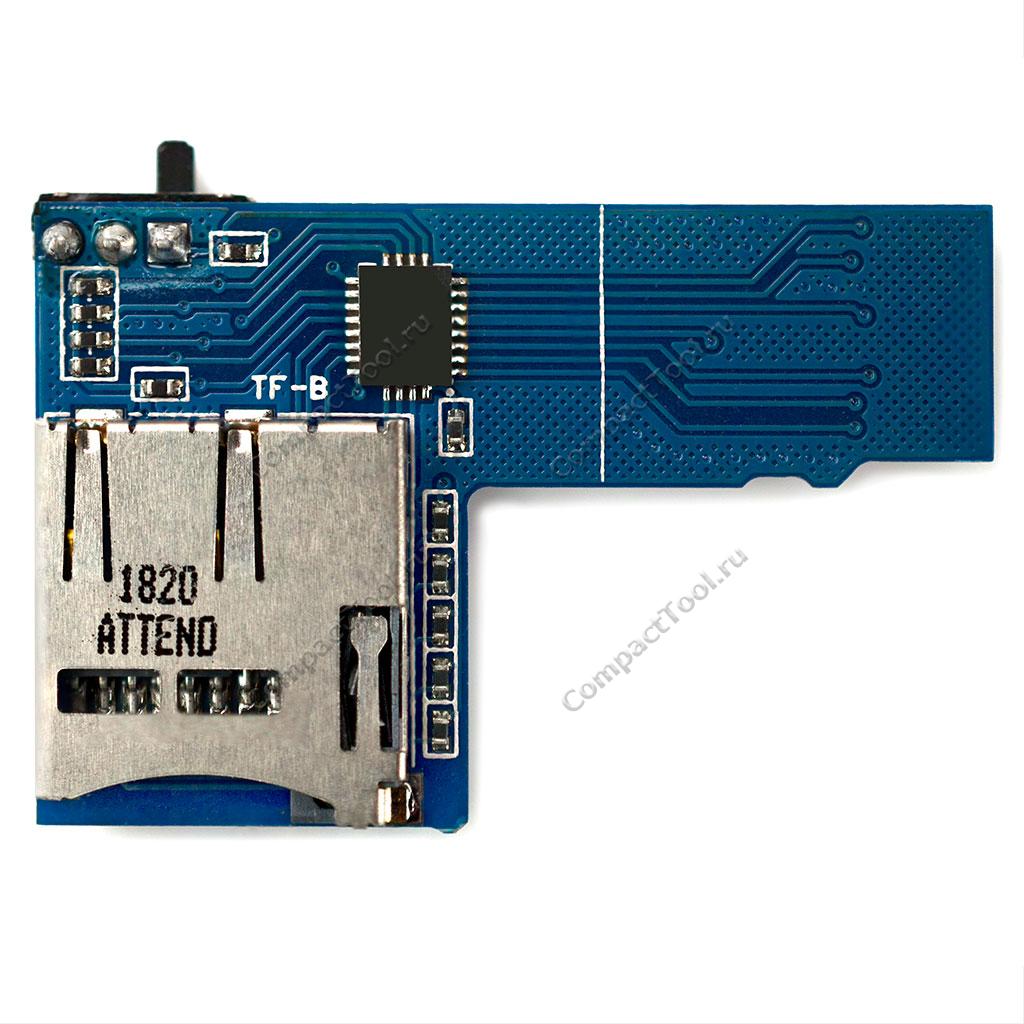 Переходник для 2-х microSD карт для Raspberry Pi