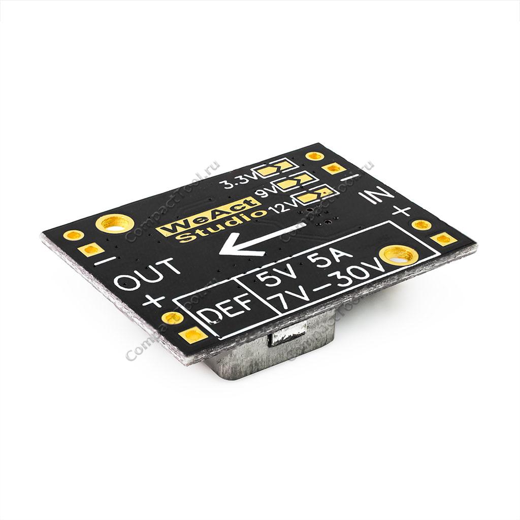 Понижающий преобразователь WeAct Power Board 5V5A 3.3V 5V 9V 12V