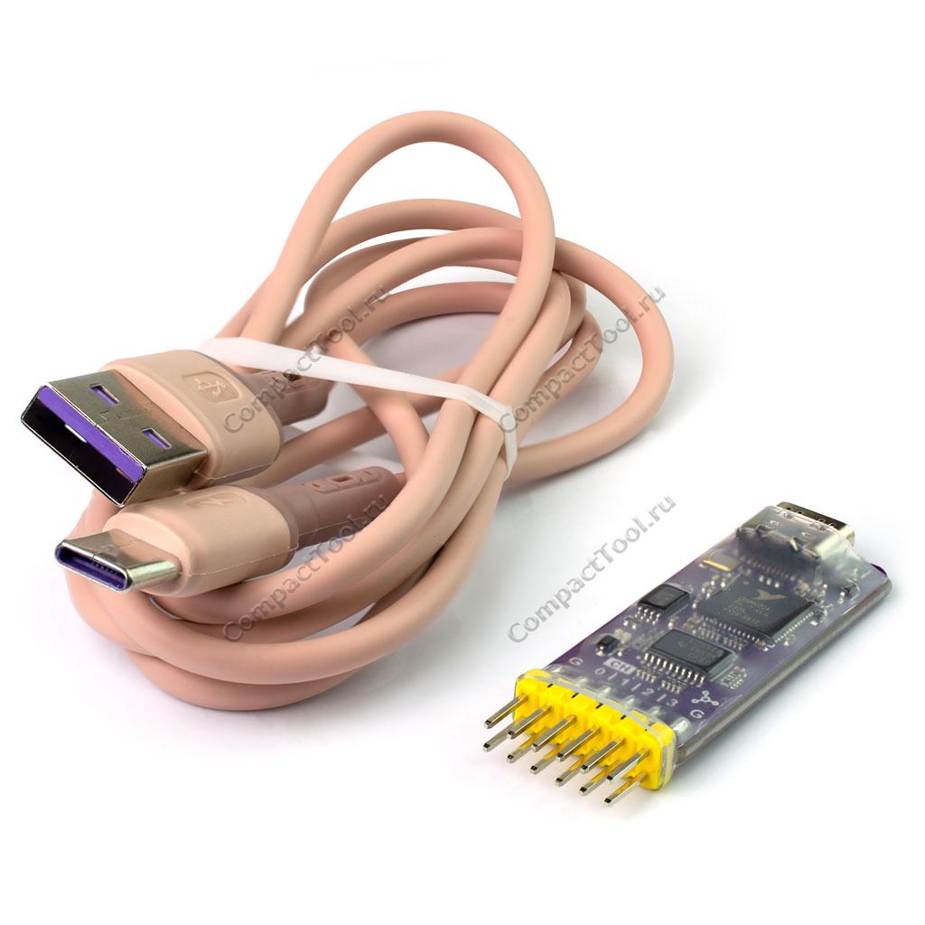 Логический анализатор WeAct LogicAnalyzer USB 24MHz 8-канальный FPGA-отладчик