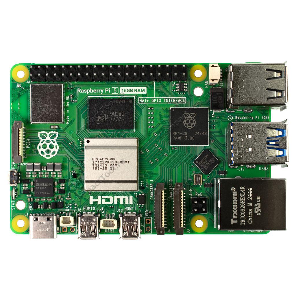 Raspberry Pi 5 16GB Модульный микрокомпьютер