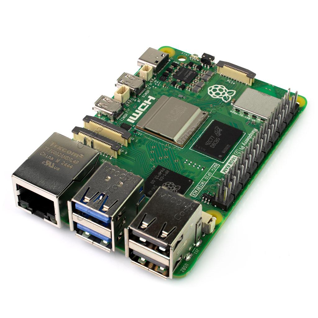 Raspberry Pi 5 16GB Модульный микрокомпьютер