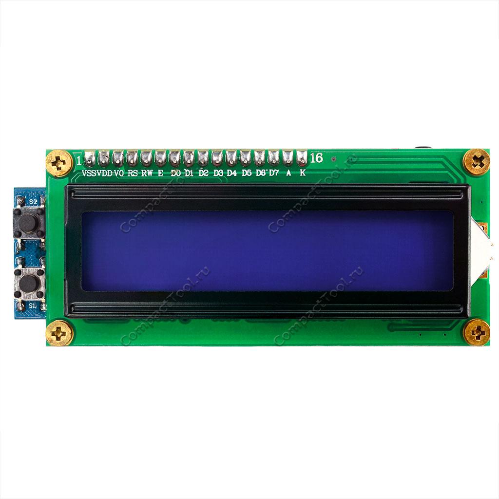 LCD2USB Shield Дисплей символьный LCD1602 с интерфейсом USB