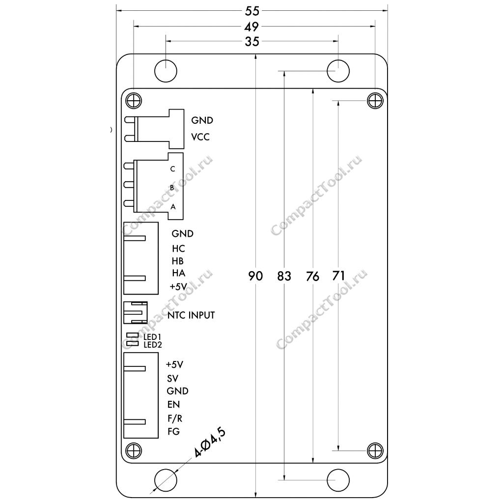 Драйвер WONSMART WS2408DY01V01