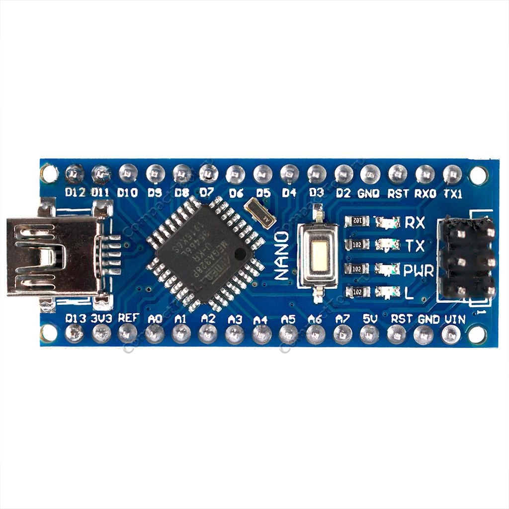 Arduino NANO V3.0 CH340 с пинами
