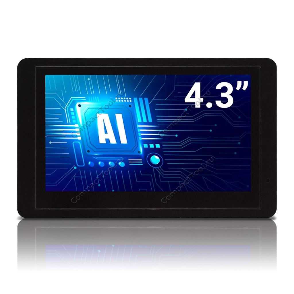 CROWPANEL ADVANCE CASE 4.3'' 800х480 Экранный модуль сенсорный HMI AI-Powered