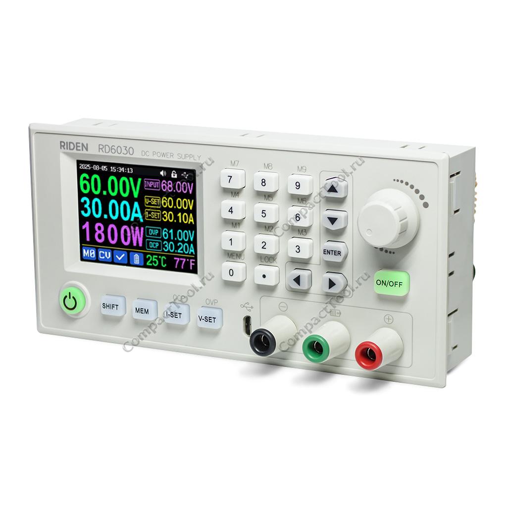 RuiDeng RD6030 DC-DC USB Импульсный понижающий преобразователь 1800Вт