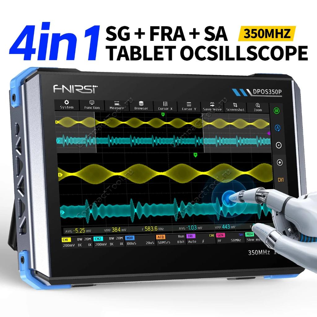 FNiRSi DPOS350P 4-IN-1 350MHz 1GSPS