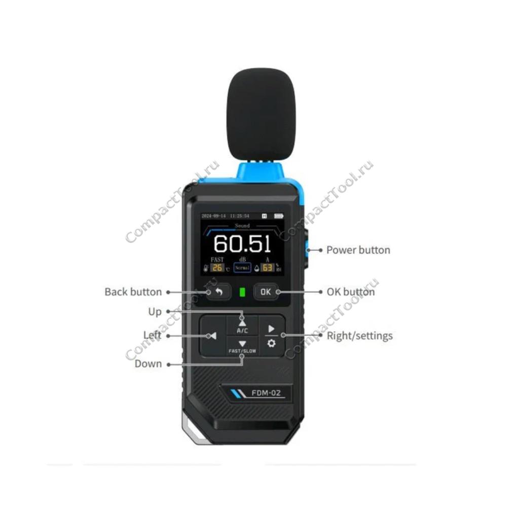 FNiRSi FDM-02 шумомер