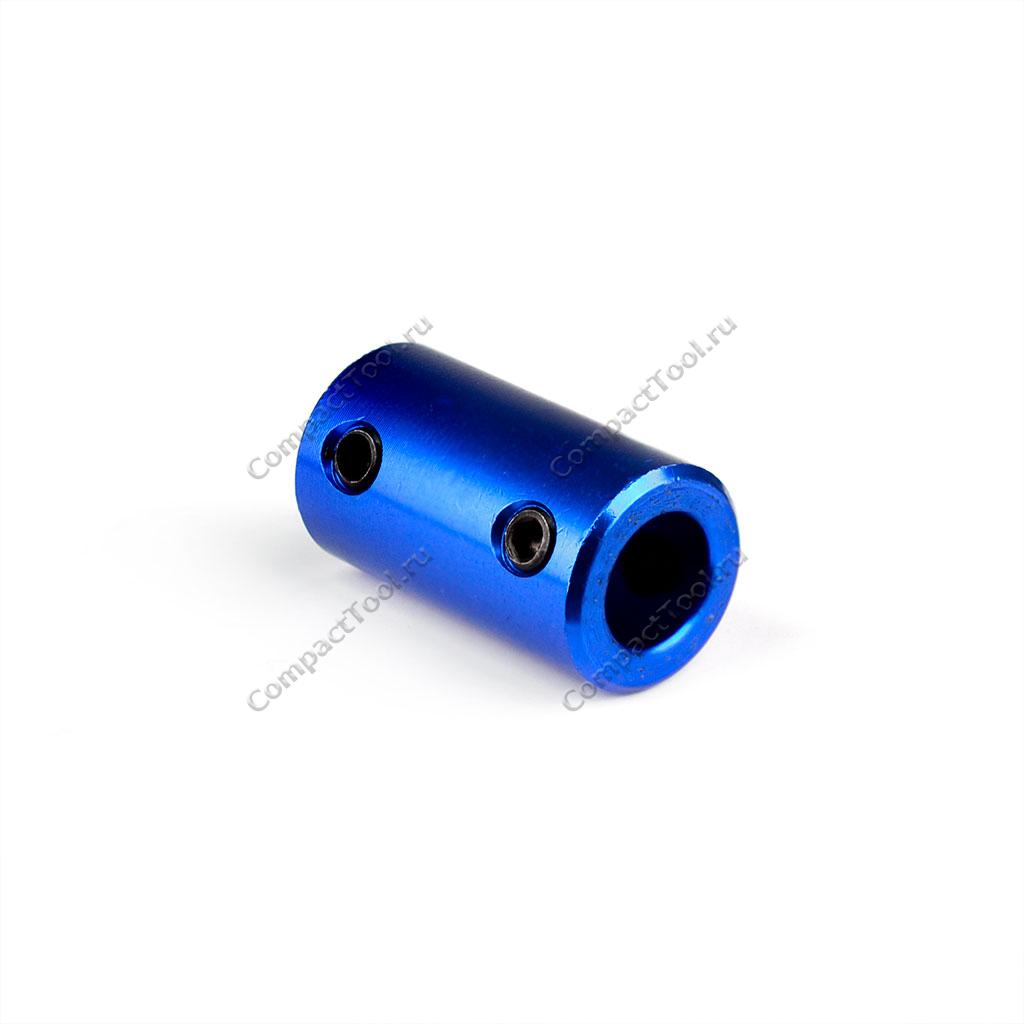 Муфта соединительная D14L25 алюминиевая 8/8 мм
