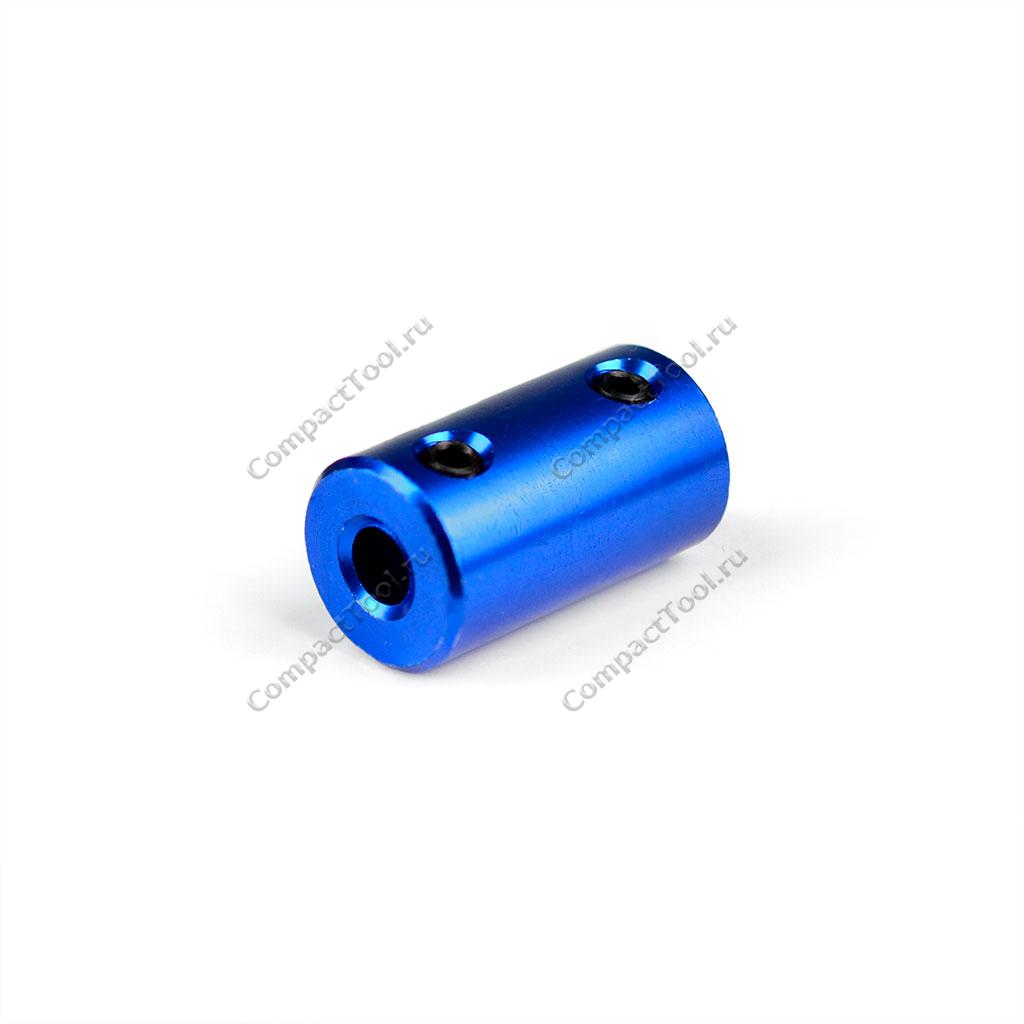 Муфта соединительная D14L25 алюминиевая 8/8 мм