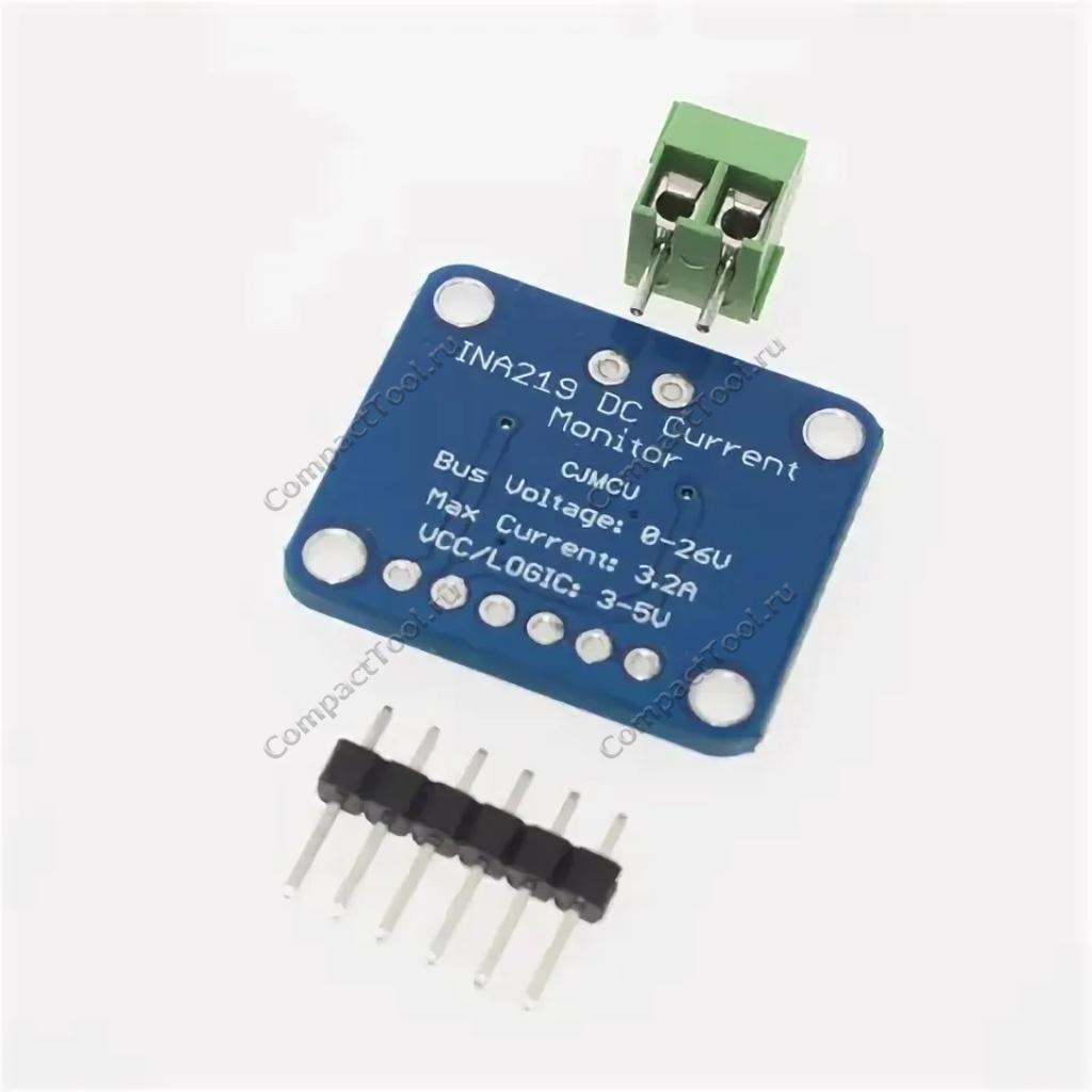 Датчик напряжения и тока CJMCU-219 с I2C интерфейсом на чипе SMD INA219 ДЕШЕВАЯ