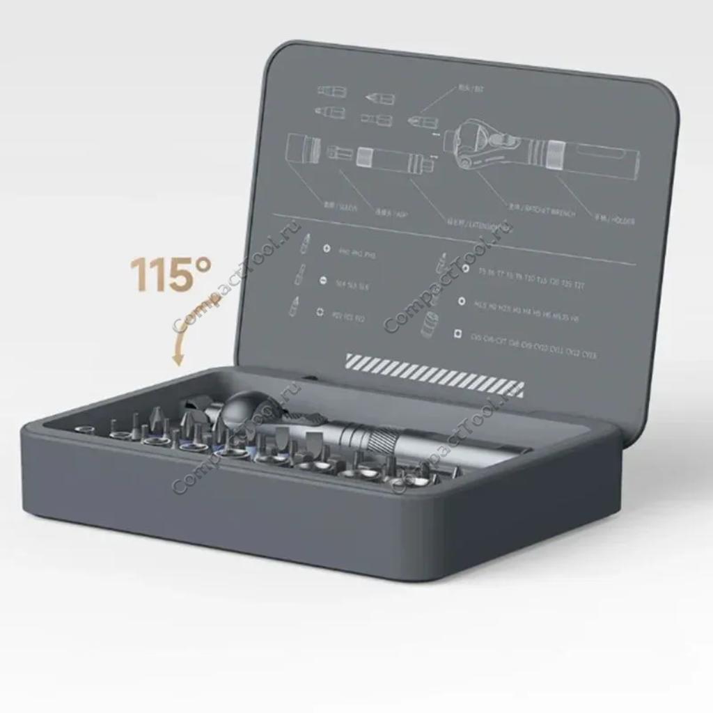 Отвертка с набором бит ATuMan Duka RS2 (40 в 1)