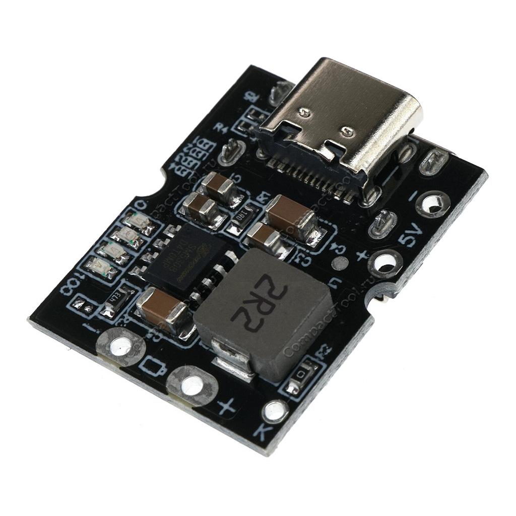 Модуль повер-банка USB-A Type-C 5V 2A