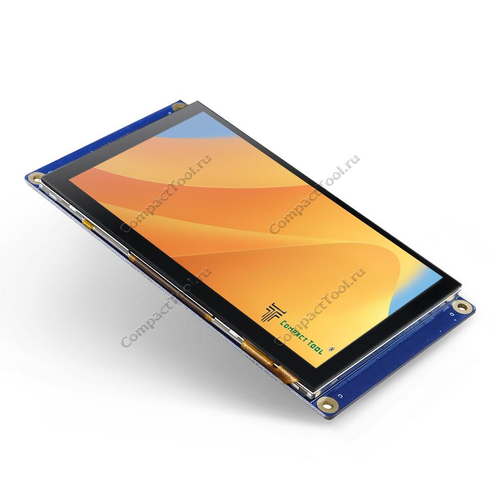 Цветной TFT LCD дисплей 5 дюймов 800х480 с сенсорной панелью WKS50WV003-WCT-LVDS
