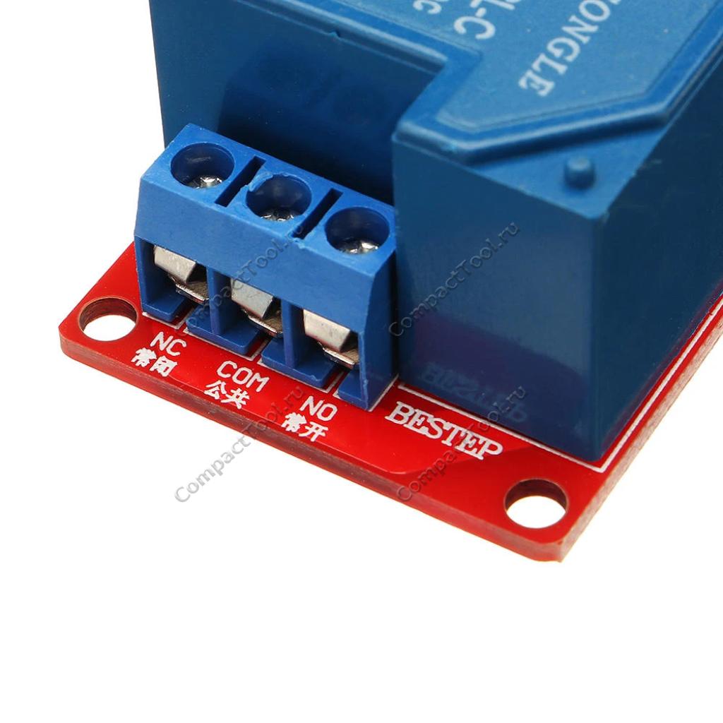 12V 30A 1-канал реле с опторазвязкой с high и low триггером