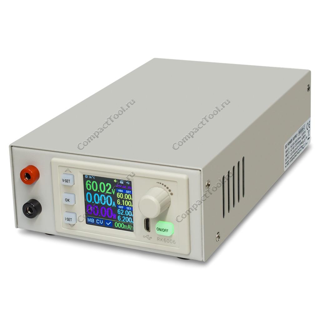 RUIDENG RIDEN RK6006-C Компактный цифровой регулируемый блок питания 60В 6А 360Вт