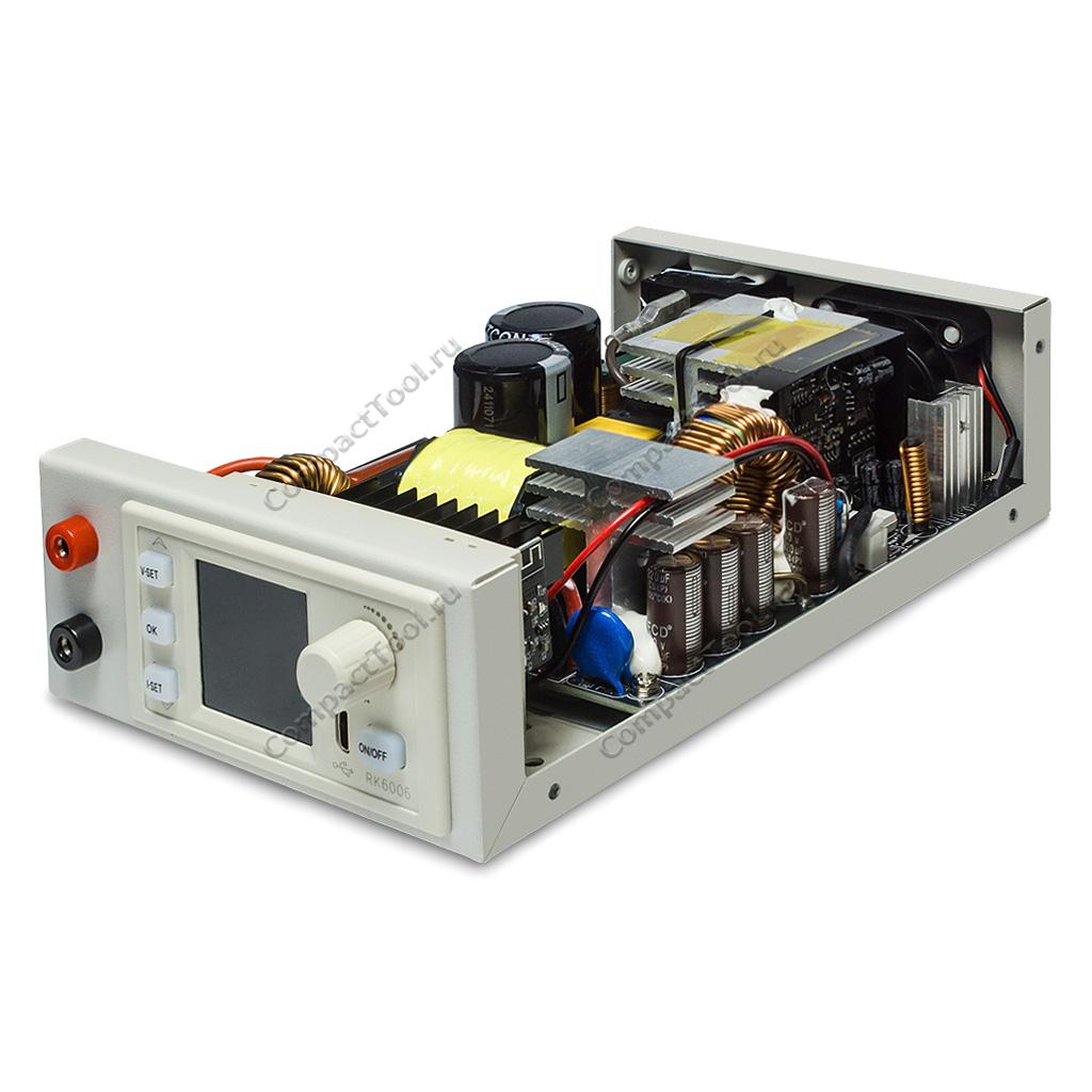 RUIDENG RIDEN RK6006-C Компактный цифровой регулируемый блок питания 60В 6А 360Вт