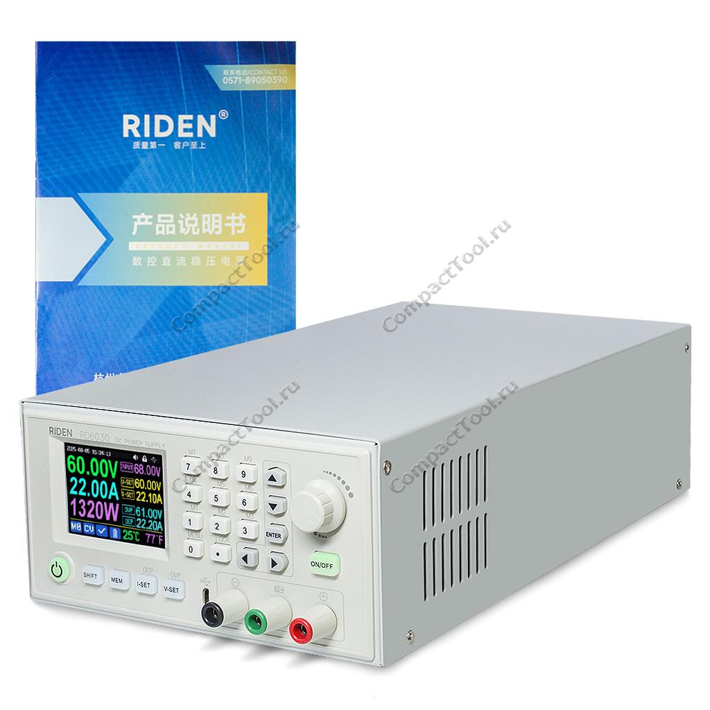 RUIDENG RIDEN RD6030 Лабораторный блок питания 60В 22А 1320Вт