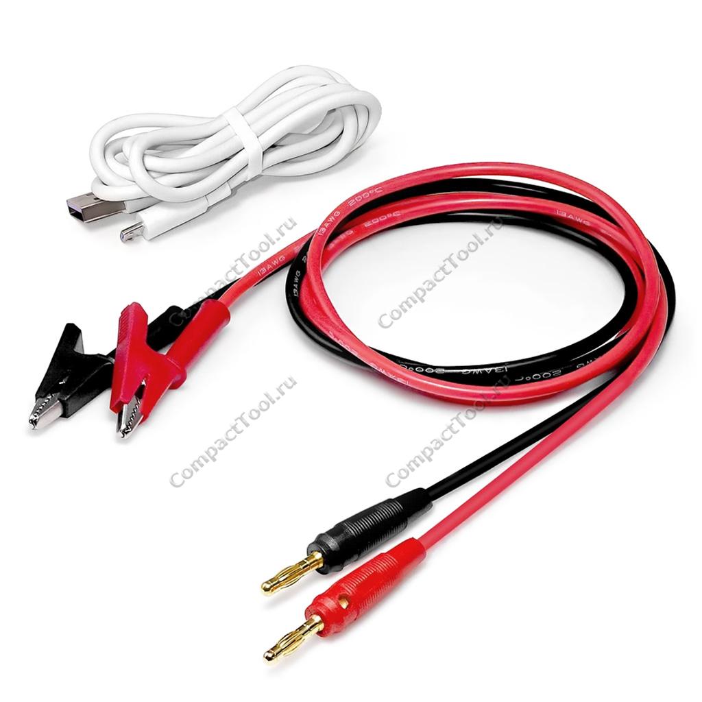 RUIDENG X25A Комплект силовых кабелей с концевым зажимом для RD60XX