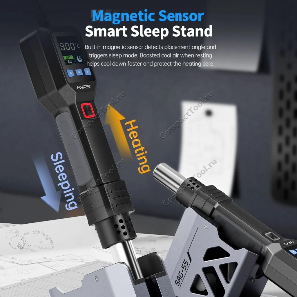 Фен промышленный FNiRSi SAG-55 Pro