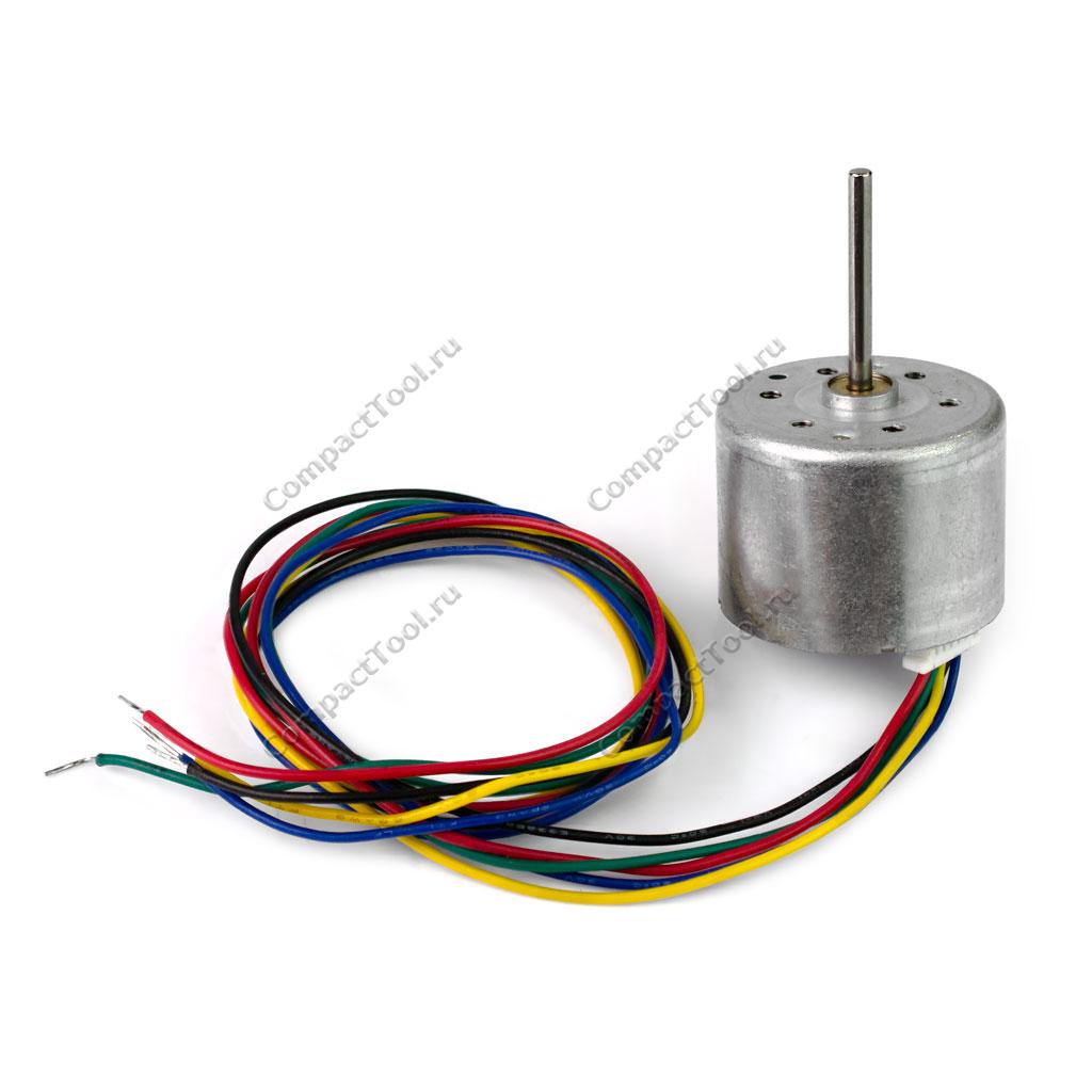 Мотор бесщеточный 2418 питание 10-12V