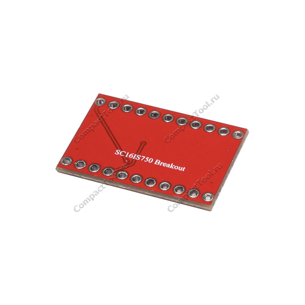 SC16IS750 Одноканальный аппаратный UART с хост-интерфейсом I2C-bus/SPI