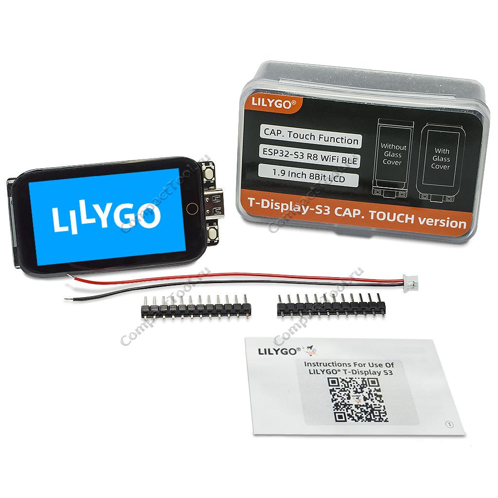 LILYGO T-Display-S3 Touch ESP32-S3 WiFi/BT