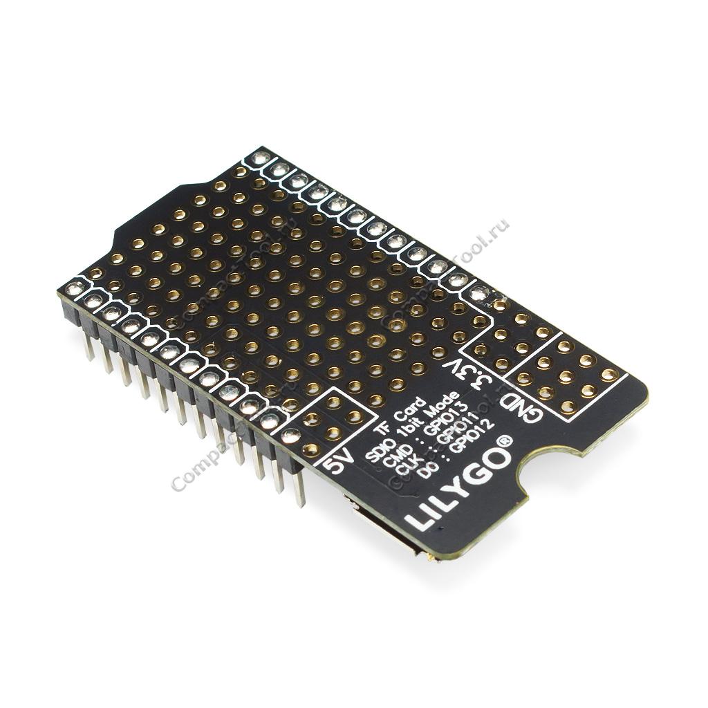 LILYGO T-Display-S3 TF Card Shield Pin Плата расширения со слотом MicroSD