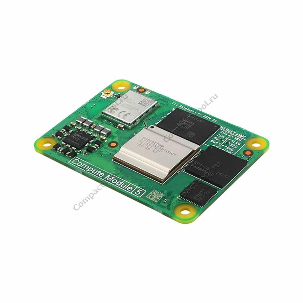 Raspberry Pi CM5 8GB RAM, 32GB eMMC 2450GHz Wi-Fi Bluetooth 5.0
