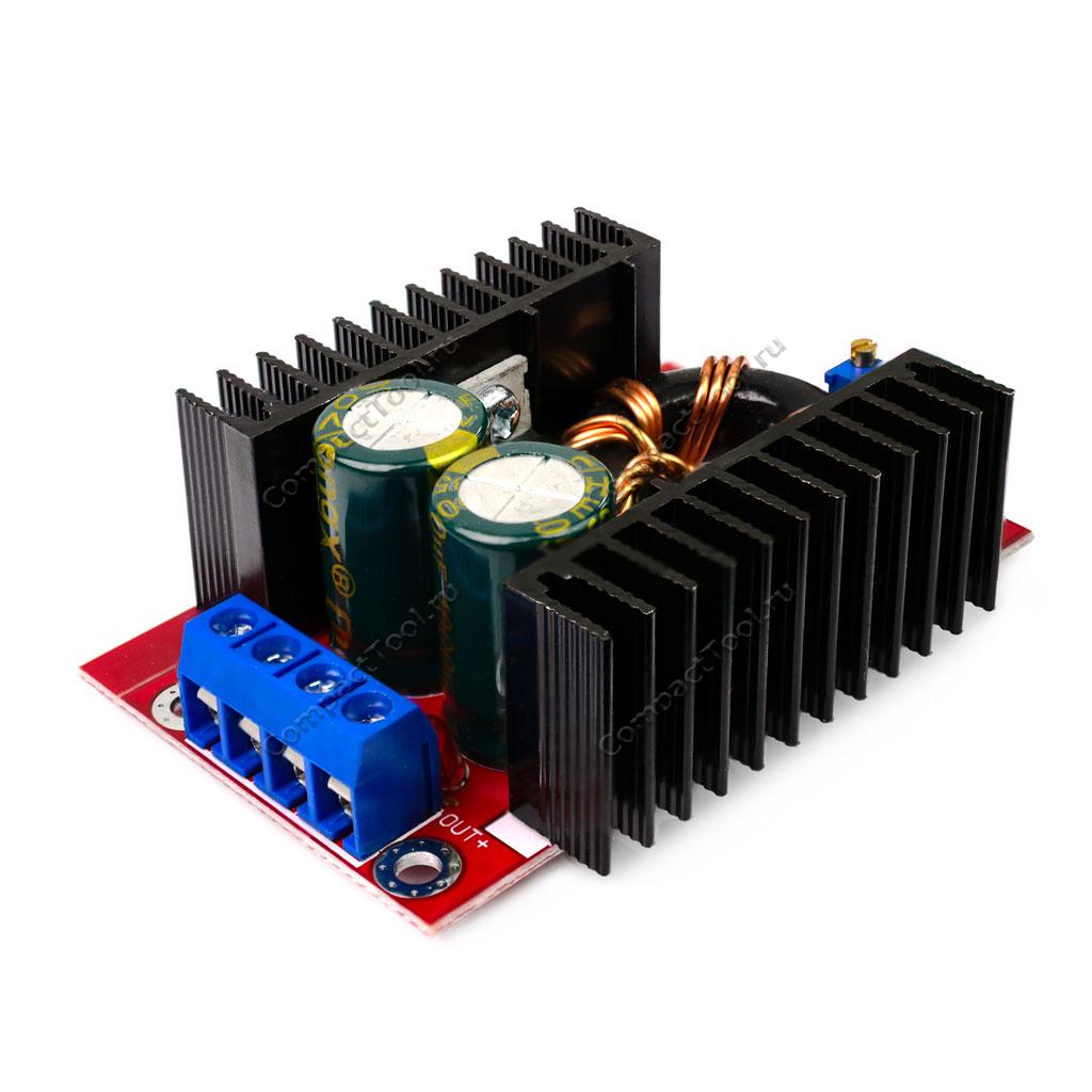 QSKJ-1224 6A 150 Вт DC-DC повышающий преобразователь