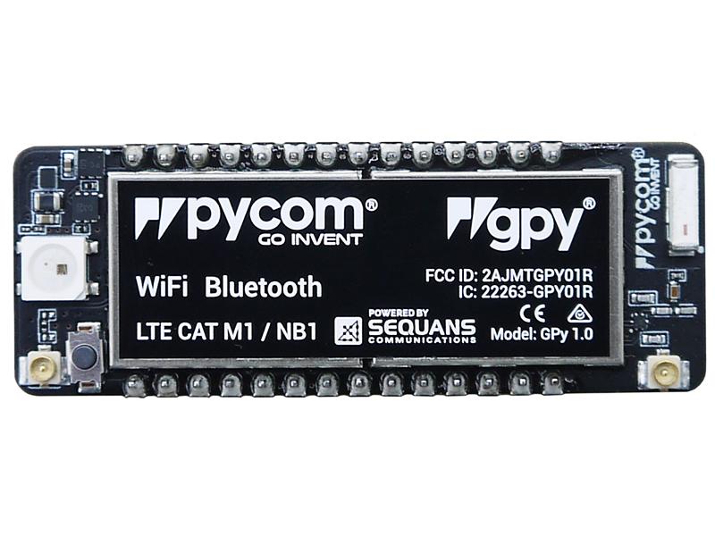 PYCOM GPy Модуль беспроводной связи WiFi, BTLE, LTE