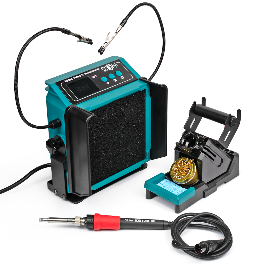 Паяльная станция YiHUA 948DQ-III 25Вт с дымоудалением.