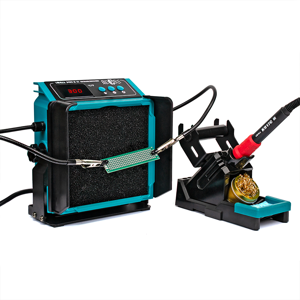 Паяльная станция YiHUA 948DQ-III 25Вт с дымоудалением.