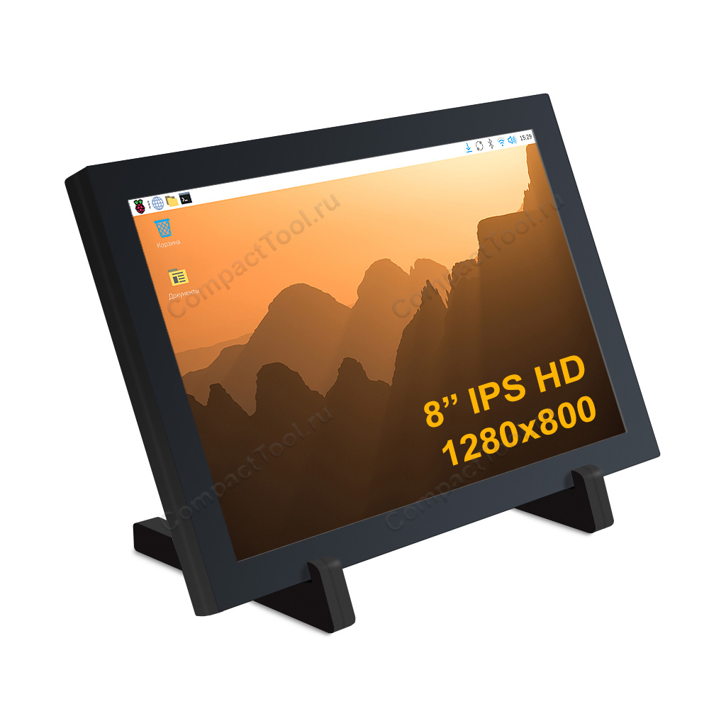 Портативный 8-дюймовый сенсорный монитор 1280x800 IPS HDMI Elecrow