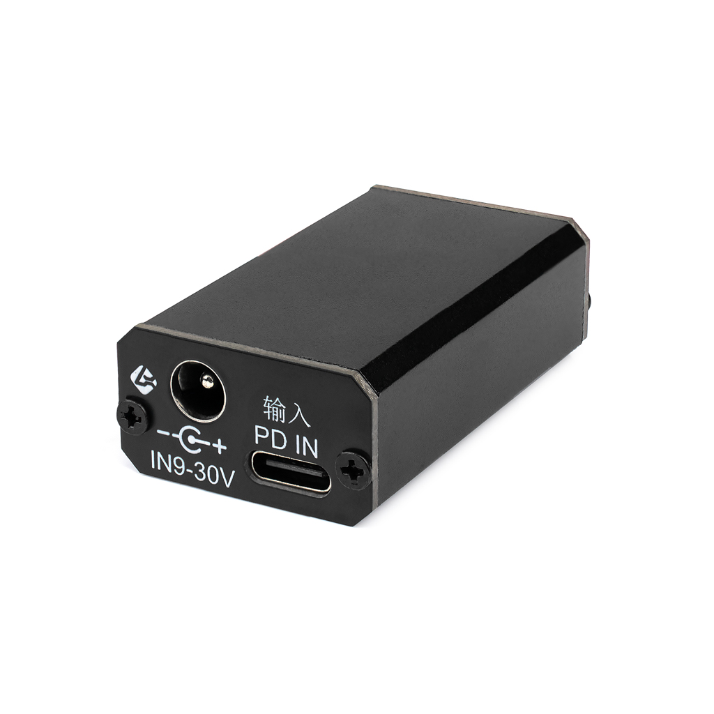 Преобразователь LXCHARGER  65Вт  9-30В DCIN:5.5*2.1+PD в 5В USB  c QC в металлическом корпусе