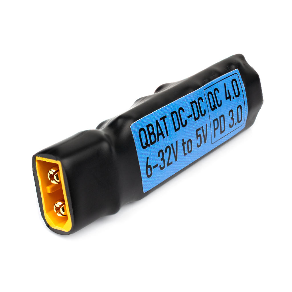 Модуль быстрой зарядки QBAT 6-32В DC-DC XT60H-M USB-A/Type-C с поддержкой QC4.0 и PD3.0