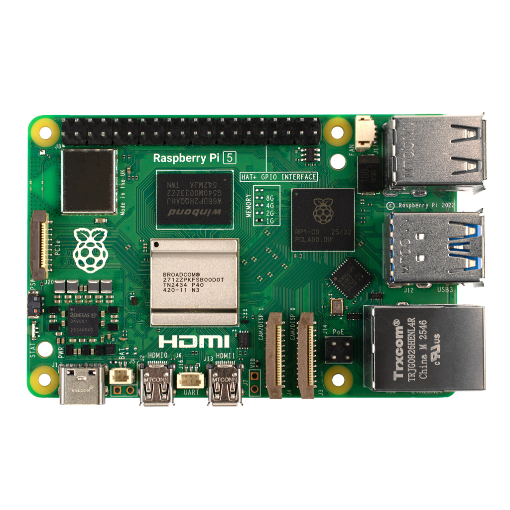 Raspberry Pi 5  1GB Модульный микрокомпьютер