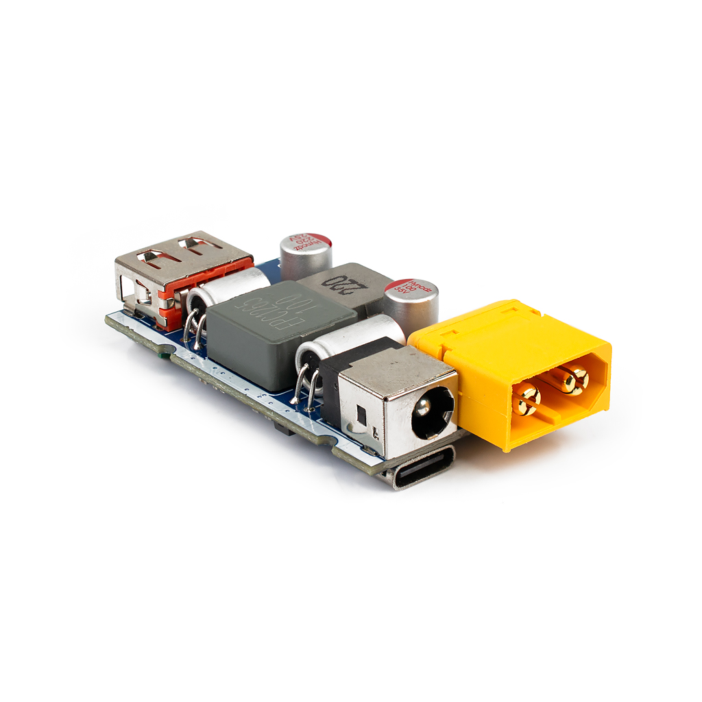LXCHARGER S205 Преобразователь понижающе-повышающий с поддержкой протоколов быстрой зарядки PD QC AFC FCP SCP PE+ UFCS
