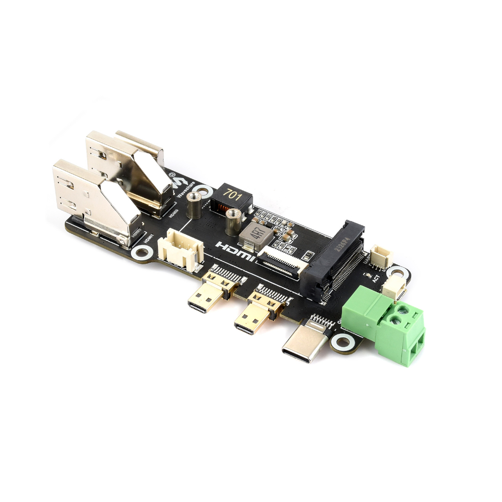 Waveshare Pi5 Connector Adapter (C) многофункциональная плата-адаптер